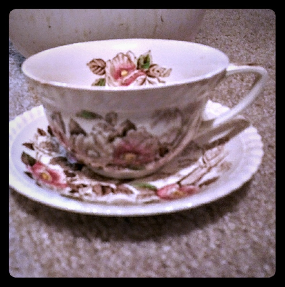 Vintage cup and saucer